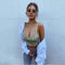 Sexy halter strap top
